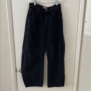 Free people Good Luck Mid-Rise Barrel Jeans
